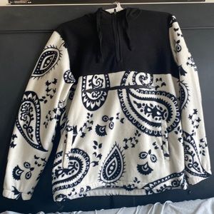 RSQ Hooded Bandana Fleece